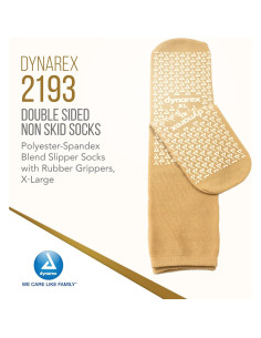 Calcetines Antideslizantes Dynarex X-Large - 48 Pares 2