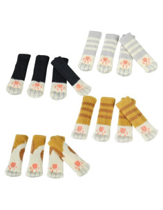 Calcetines para patas de silla Preshwous 16 piezas anti-ruido