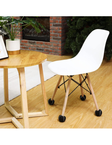 40 Pelotas de Tenis Precortadas Macarrie para Muebles Negros