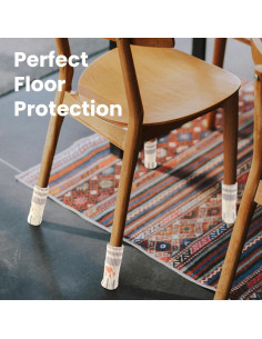 32 Piezas Calcetines para Patas de Muebles ShikaShito - Antirayaduras 2