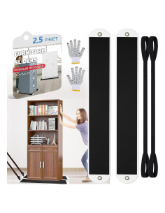 Set de 2 Deslizadores de Muebles Niteguy 76 cm para Alfombra