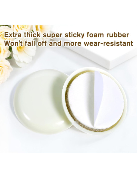 Deslizadores de Muebles SynHHergyx 36 Pcs 30mm para Pisos de Madera