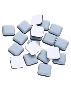 Deslizadores Adhesivos Cuadrados FURNIGEAR 20 Piezas PTFE