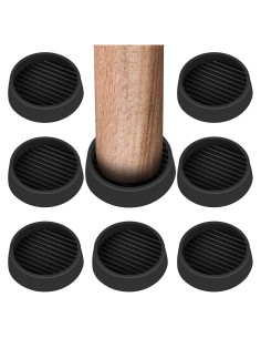 Tazas Antideslizantes para Muebles Komokeru 2x2" (Paquete de 8)