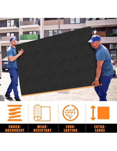 Manteles de Mudanza Aliceset 4 Pcs 203x366 cm Negros