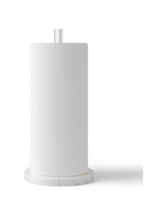 Soporte para Toallas de Papel WORHE Mármol Blanco 13.97 cm