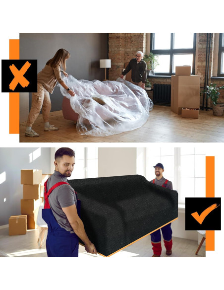 Manteles de Mudanza Aliceset 4 Pcs 203x366 cm Negros