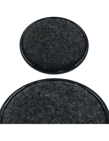 8 Pcs Deslizadores de Muebles de Fieltro Redondos 6.35 cm