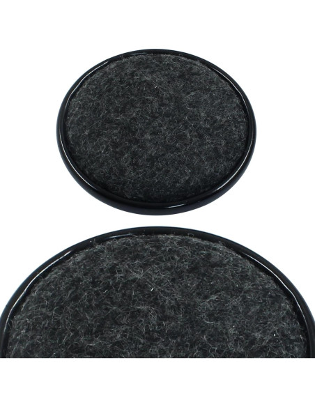 8 Pcs Deslizadores de Muebles de Fieltro Redondos 6.35 cm