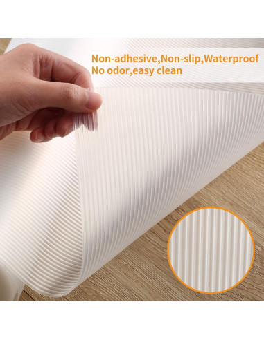 Forro de Estante BAKHUK 44.5 cm x 300 cm Antideslizante