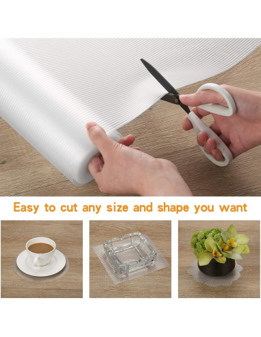 Forro de Estante BAKHUK 44.5 cm x 300 cm Antideslizante