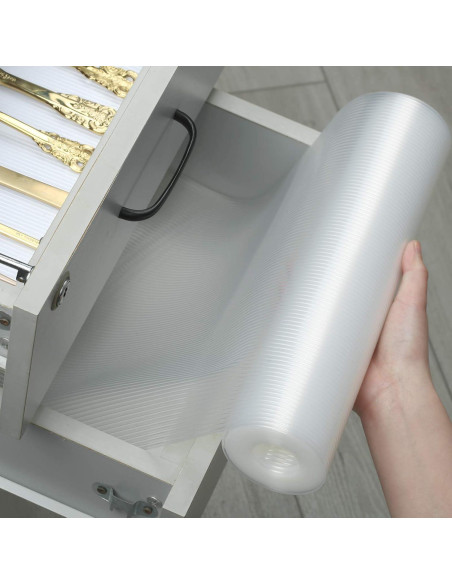 Forro de Estante BAKHUK 44.5 cm x 300 cm Antideslizante