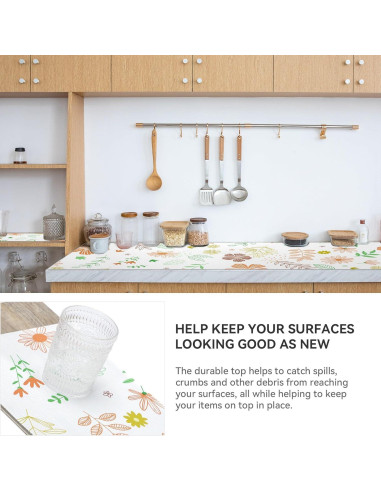 Forro de Estante Antideslizante DwellAid 45.7x243.8 cm Multicolor