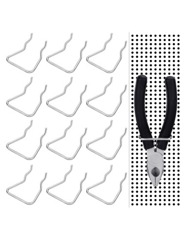 16 Soportes para Alicates Hotop de Acero Inoxidable 50x45mm