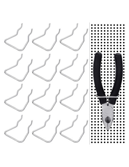 16 Soportes para Alicates Hotop de Acero Inoxidable 50x45mm