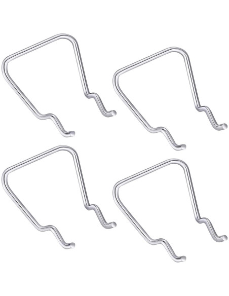 16 Soportes para Alicates Hotop de Acero Inoxidable 50x45mm