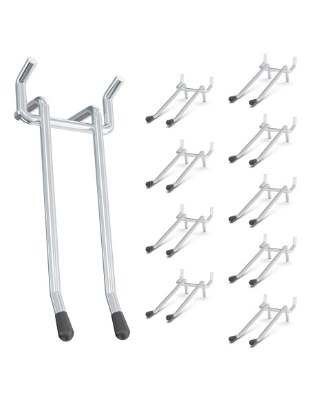 Ganchos de Tablero de Clavos HUHOLE 10PC 10cm Alta Resistencia