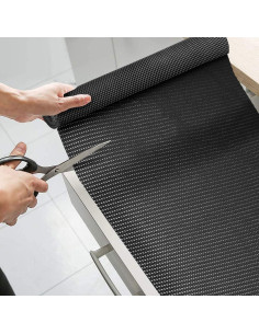 Forro Antideslizante para Cajones Besmall 17.5x304.8cm Negro 2