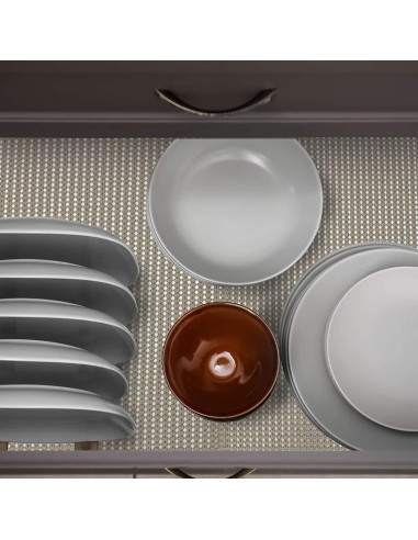 Forro Antideslizante para Cajones Besmall 17.5x304.8cm Negro