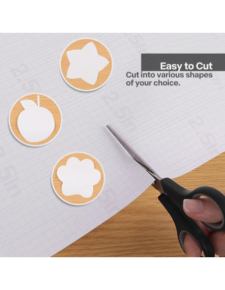 Forro de Estante Autoadhesivo Janeart 40cm x 5m Blanco Crema Forro de Estante Autoadhesivo Janeart 40cm x 5m Blanco Crema