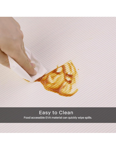 Forro de Estante Autoadhesivo Janeart 40cm x 5m Blanco Crema