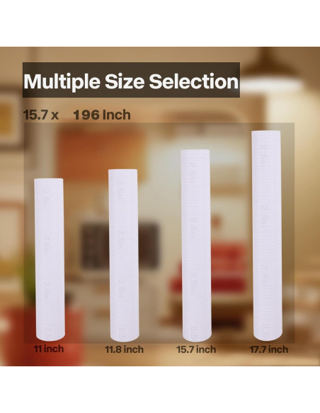 Forro de Estante Autoadhesivo Janeart 40cm x 5m Blanco Crema Forro de Estante Autoadhesivo Janeart 40cm x 5m Blanco Crema