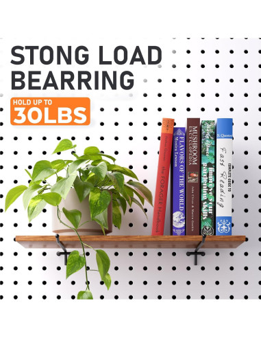 Ganchos de Tablero de Clavos INCLY 36PCS Alta Resistencia