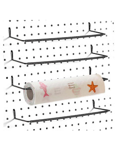 Soporte de Toallas para Tablero de Clavos AccEncyc 4 Pcs