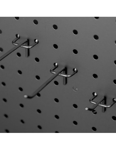 60 Ganchos para Tablero Perforado Nivithi - 2, 4 y 6 Pulgadas