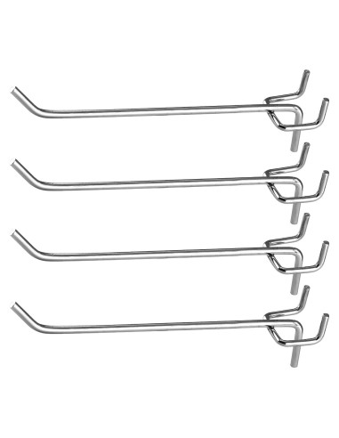 50 Ganchos para Tablero de Clavos Jiozermi 15.24 cm Metal Resistente