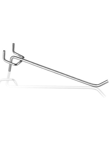 50 Ganchos para Tablero de Clavos Jiozermi 15.24 cm Metal Resistente