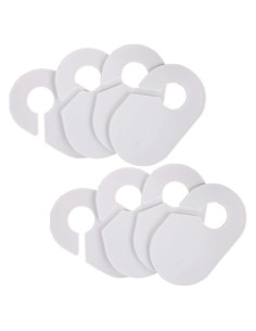 10 Divisores de Tamaño para Armario Luzen Blancos 17x10cm