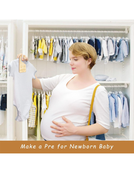 Divisores de Armario para Bebés Onyiboer - Juego de 8 Madera Divisores de Armario para Bebés Onyiboer - Juego de 8 Madera