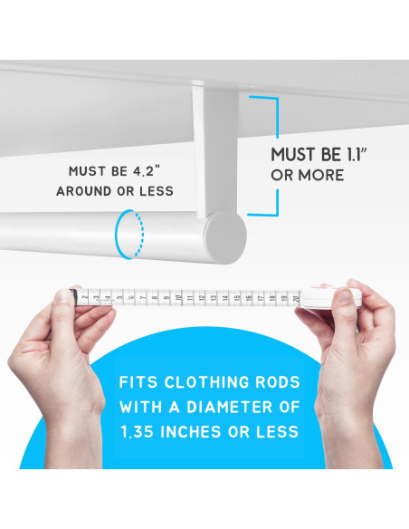 Divisores de Armario para Bebé Elle con Amor - Set de 8 Azul