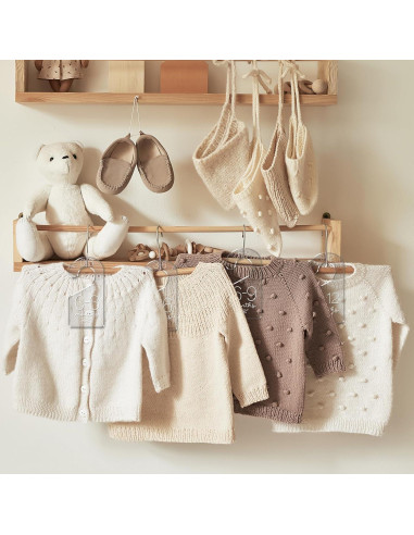 Divisores de Ropa para Bebé Whaline 7 Piezas Acrílico 8.9x17.8cm