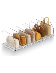 Organizador de Bolsos GotSpace Transparente Ajustable 1 Paquete