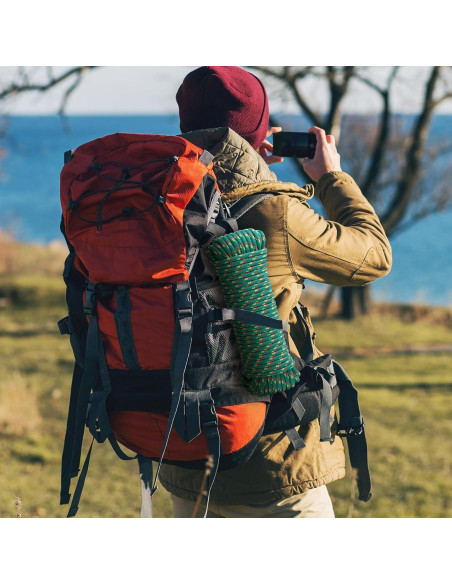 Cuerdas trenzadas de polipropileno SDLTHR 10 mm x 30 m - Verde y Azul Cuerdas trenzadas de polipropileno SDLTHR 10 mm x 30 m - Verde y Azul