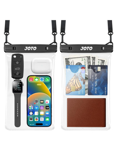 Bolsa Impermeable JOTO para Teléfono - IPX8, Negro