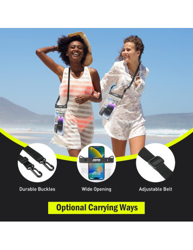Bolsa Impermeable JOTO para Teléfono - IPX8, Negro