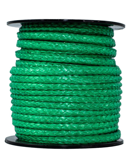 Cuerda Trenzada Hueca HMPE SGT KNOTS 1/4" x 15.24m Verde