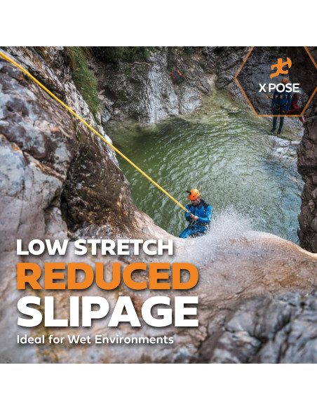 Cuerda de Polipropileno Amarilla 1/4" x 15.24m Xpose Safety