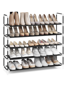 Estante para Zapatos SONGMICS 5 Niveles Negro 38.8"