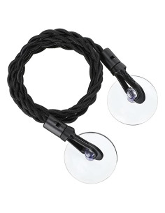 Cuerda de Ropa Portátil YAFIYGI 2.44m Ajustable con Ganchos