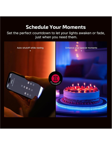 Tira LED RGBIC OLIGHT Ostrip 5m con Control App y Música