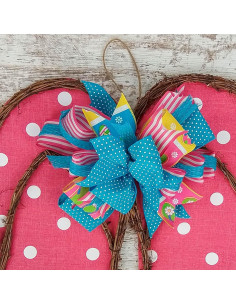 Corona de Uva de Verano Primavera - Decoración de Puerta 2