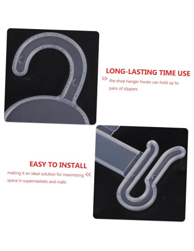 Perchas de Secado Gatuida 100pcs para Chanclas y Sandalias