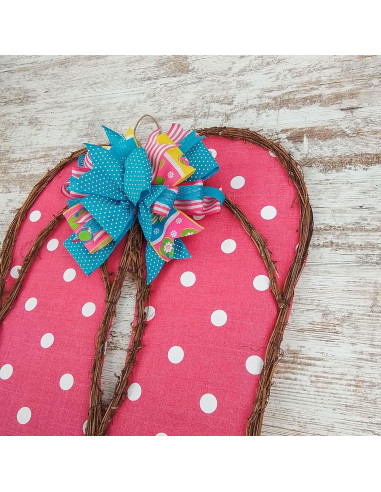 Corona de Uva de Verano Primavera - Decoración de Puerta