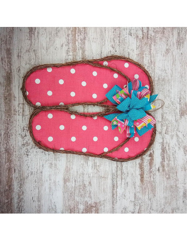 Corona de Uva de Verano Primavera - Decoración de Puerta