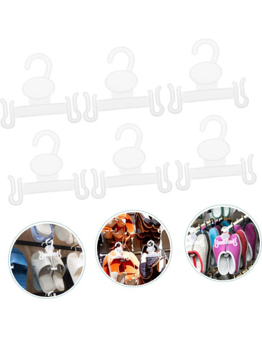 Perchas de Secado Gatuida 100pcs para Chanclas y Sandalias