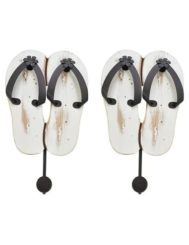 Ganchos Decorativos de Pared K KILIPES Chanclas Playa 25.9cm